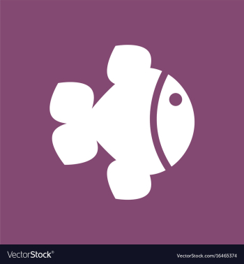 Sea fish vector image Sea fish vector image
