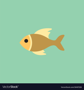 Sea fish vector image Sea fish vector image
