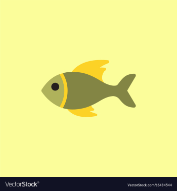 Sea fish vector image Sea fish vector image