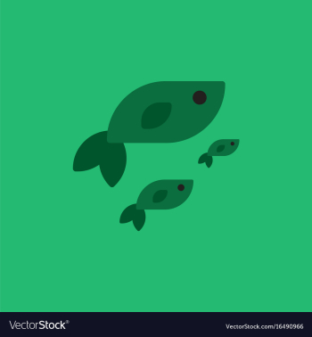 Sea fish vector image Sea fish vector image