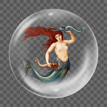 Sea Nymph png sticker, Edward | Free PNG - rawpixel