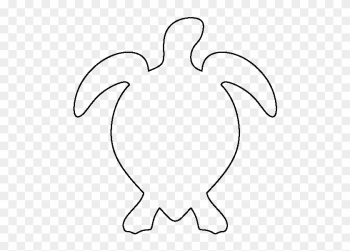 Sea Turtle Pattern - Outline Of A Turtle Sea Turtle Pattern - Outline Of A Turtle