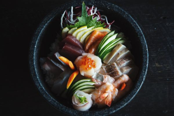 seafood dish filled pot seafood dish filled pot