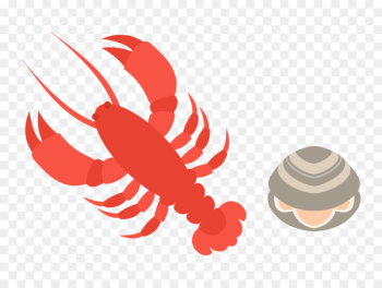 Seafood Oyster Menu Icon - Vector shrimp seashell material Seafood Oyster Menu Icon - Vector shrimp seashell material