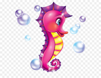 Seahorse Aquatic animal Drawing - under sea Seahorse Aquatic animal Drawing - under sea