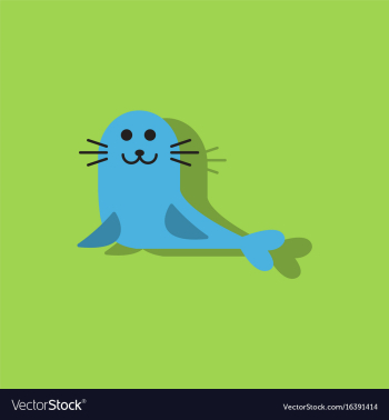 Seal animal icon cartoon of seal animal icon in vector image Seal animal icon cartoon of seal animal icon in vector image