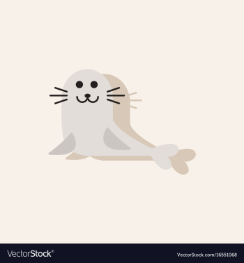 Seal animal icon cartoon of seal animal icon in vector image Seal animal icon cartoon of seal animal icon in vector image
