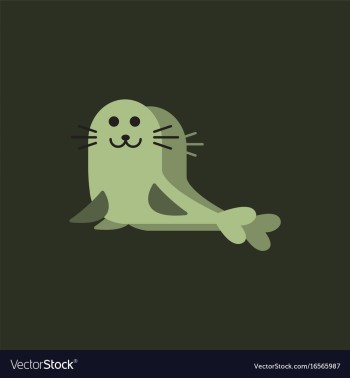 Seal animal icon cartoon of seal animal icon in vector image Seal animal icon cartoon of seal animal icon in vector image