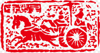 Seal Rubber stamp Illustration - Ancient vector of ancient India 