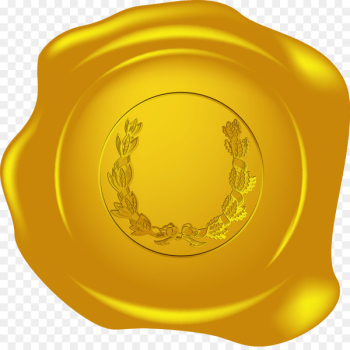 Sealing wax - Golden wax seal Sealing wax - Golden wax seal