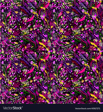 seamless abstract floral pattern