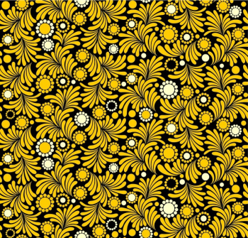 Seamless background from a floral ornament