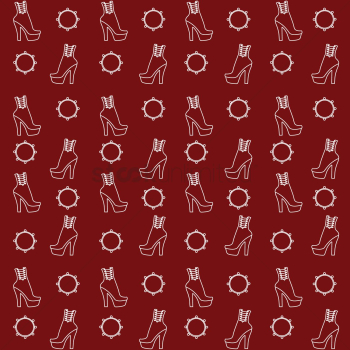 Seamless boots background Seamless boots background