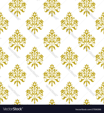 Seamless floral pattern vector image Seamless floral pattern vector image