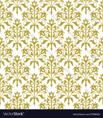 Seamless floral pattern vector image