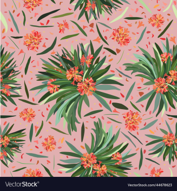 seamless floral pattern with clivia flowers seamless floral pattern with clivia flowers