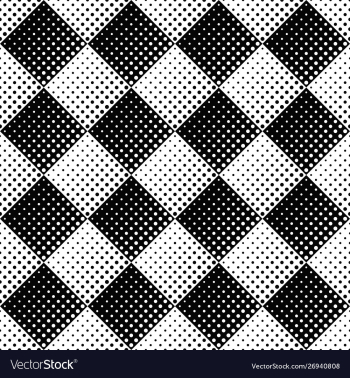 Seamless geometrical dot pattern background vector image Seamless geometrical dot pattern background vector image
