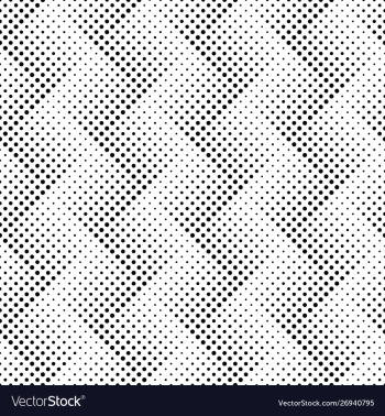 Seamless geometrical monochrome circle pattern vector image Seamless geometrical monochrome circle pattern vector image