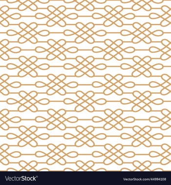 seamless golden abstract pattern