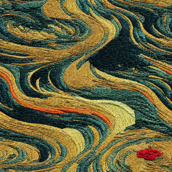 Seamless image tile, Van gogh starry night style