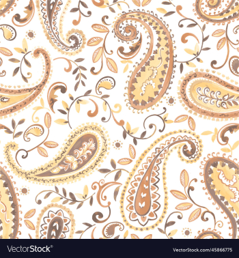 seamless paisley pattern design