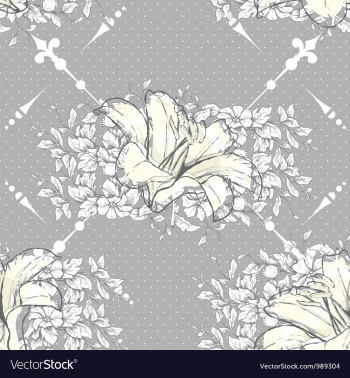 Seamless paisley pattern vector image Seamless paisley pattern vector image
