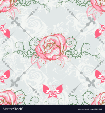 Seamless paisley pattern vector image Seamless paisley pattern vector image