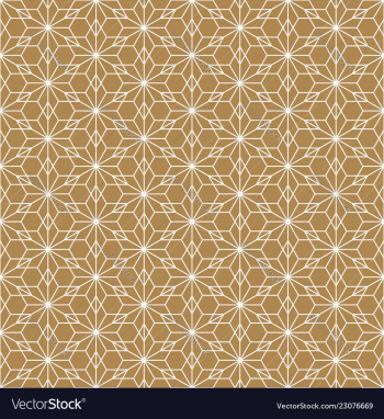 Seamless pattern based on japanese ornament kumiko vector image Seamless pattern based on japanese ornament kumiko vector image