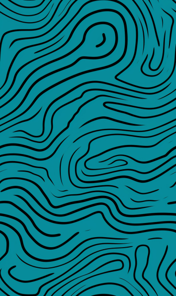 Seamless pattern of spaced out topographic lines