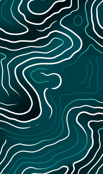 Seamless pattern of spaced out topographic lines