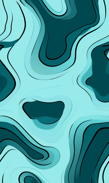 Seamless pattern of spaced out topographic lines