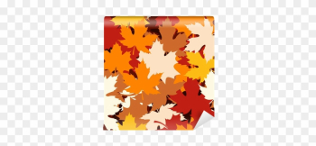 Seamless Pattern With Autumn Maple Leaves - Maple Leaf