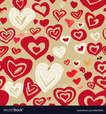 seamless pattern with hearts seamless pattern with hearts