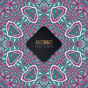 Seamless pattern with mandala Seamless pattern with mandala