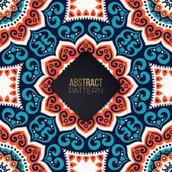 Seamless pattern with mandala Seamless pattern with mandala