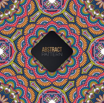 Seamless pattern with mandala Seamless pattern with mandala