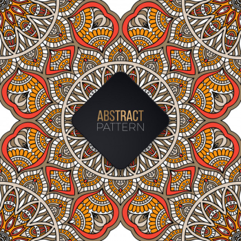 Seamless pattern with mandala Seamless pattern with mandala