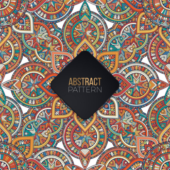 Seamless pattern with mandala Seamless pattern with mandala