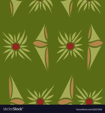 Seamless texture with floral background vintage vector image Seamless texture with floral background vintage vector image