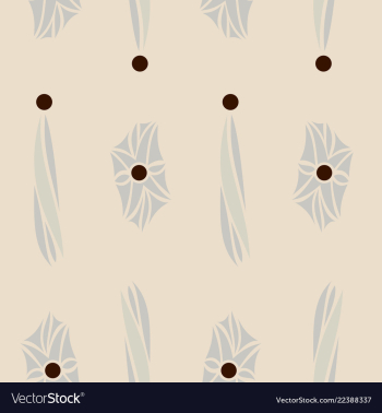 Seamless texture with floral background vintage vector image Seamless texture with floral background vintage vector image