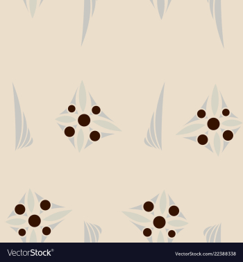 Seamless texture with floral background vintage vector image Seamless texture with floral background vintage vector image