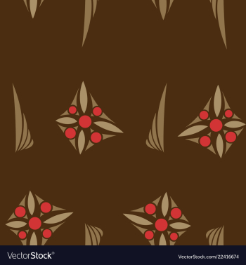 Seamless texture with floral background vintage vector image Seamless texture with floral background vintage vector image