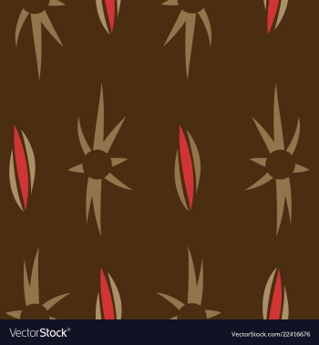 Seamless texture with floral background vintage vector image Seamless texture with floral background vintage vector image