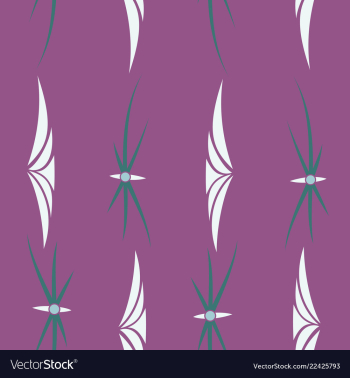 Seamless texture with floral background vintage vector image