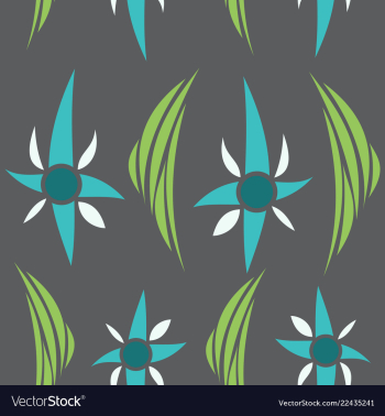 Seamless texture with floral background vintage vector image Seamless texture with floral background vintage vector image