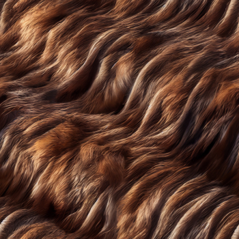 Seamless tile pattern of dog fur generated by A.I