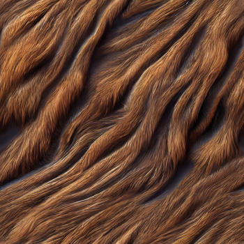 Seamless tile pattern of dog fur generated by A.I