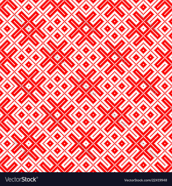 Seamless traditional russian pattern vector image Seamless traditional russian pattern vector image