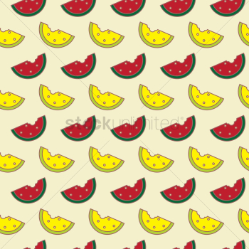 Seamless watermelon background