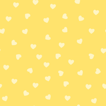 Seamless yellow heart pattern vector Seamless yellow heart pattern vector